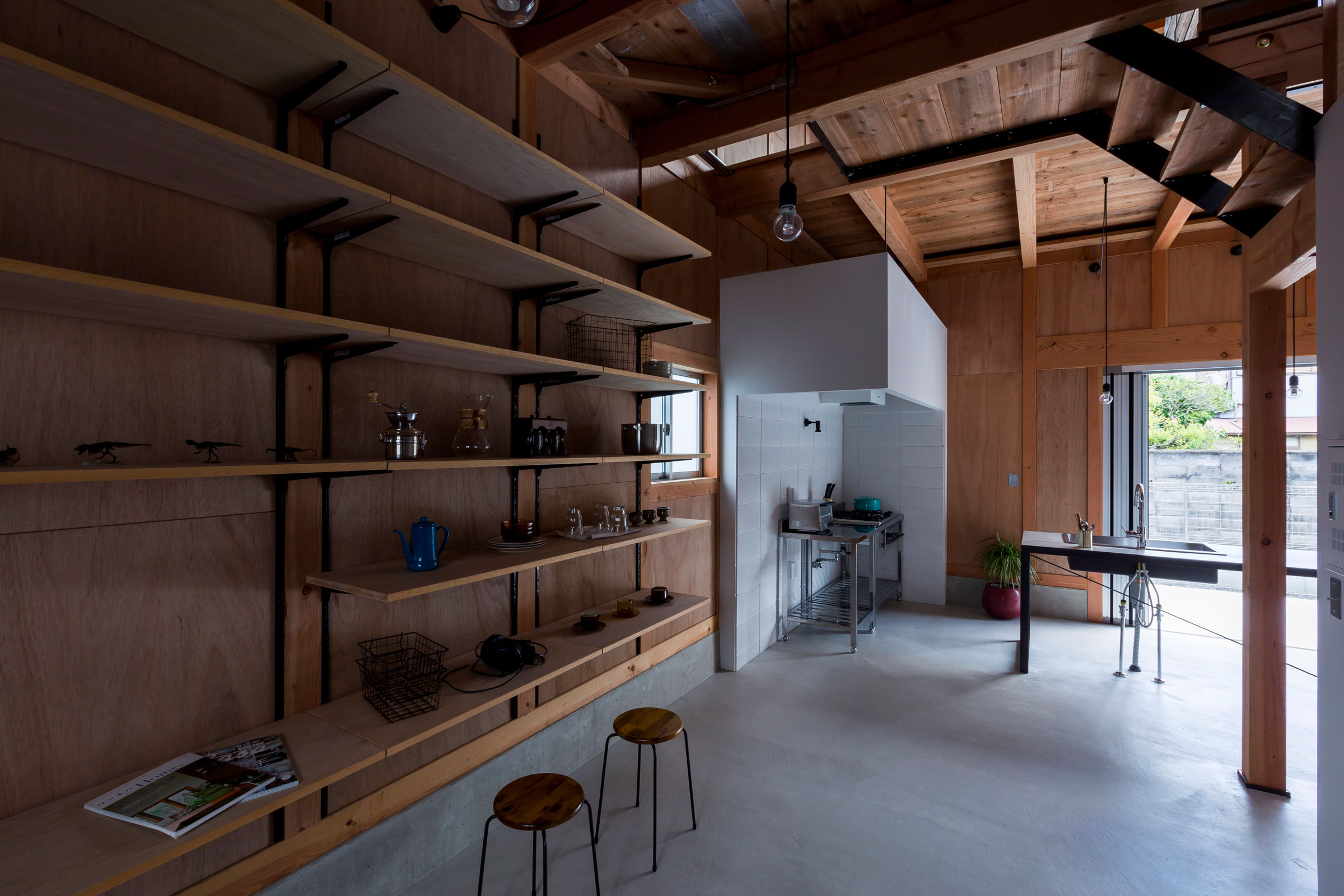 An Elegant Split-Level Home with Lots of Beautiful, Natural Wood in Shiga Prefecture by ALTS DESIGN OFFICE (8)