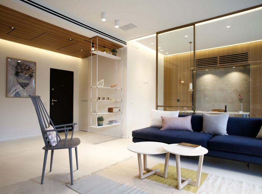 An Elegant and Beautiful Modern Apartment Full of Character in Tel Aviv by Dori Interior Design (5)