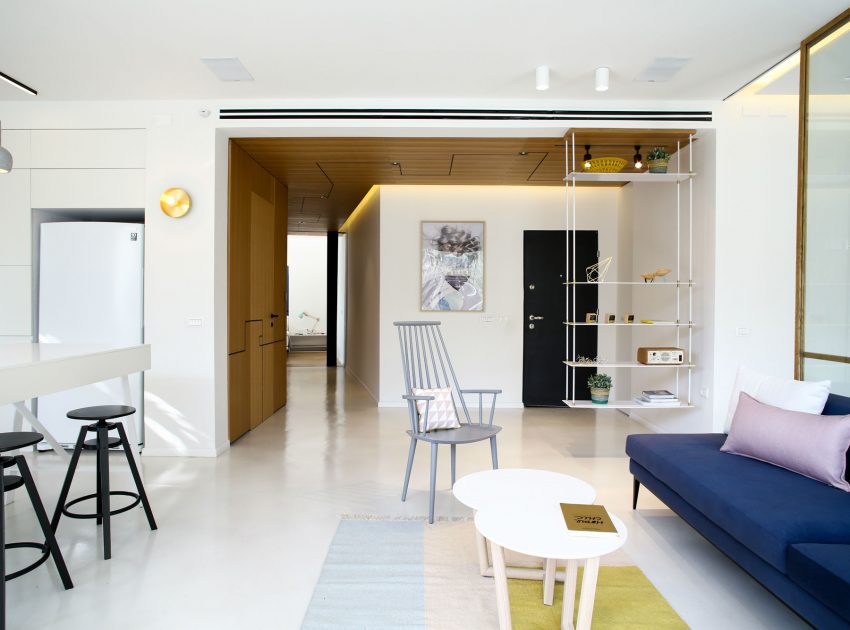 An Elegant and Beautiful Modern Apartment Full of Character in Tel Aviv by Dori Interior Design (6)