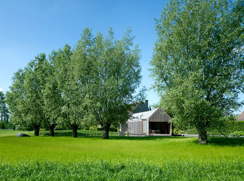 An Elegant and Idyllic Contemporary Home with Striking Views in Flanders by Wim Goes Architectuur (1)