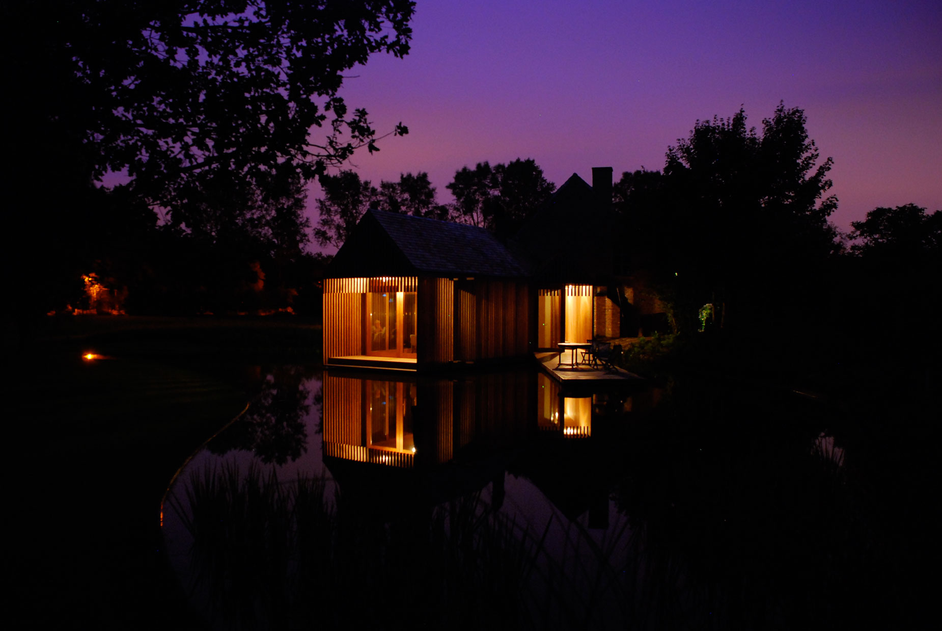 An Elegant and Idyllic Contemporary Home with Striking Views in Flanders by Wim Goes Architectuur (12)