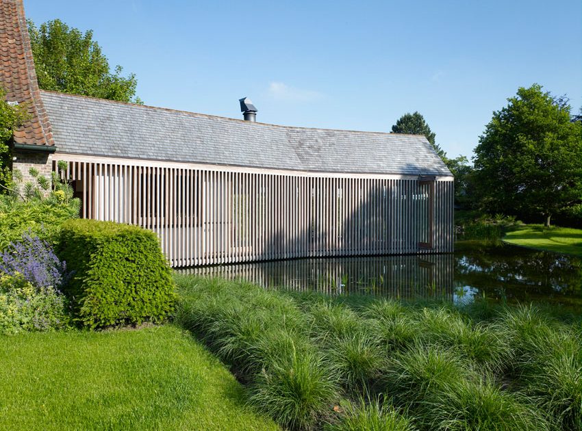 An Elegant and Idyllic Contemporary Home with Striking Views in Flanders by Wim Goes Architectuur (6)