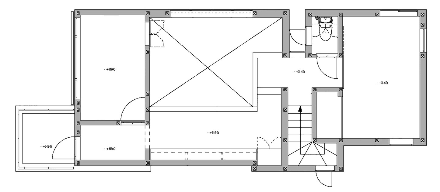 An Elegant and Luminous Home with Stunning Arched Openings in Kanagawa Prefecture by Takushu ARAI Architects (16)