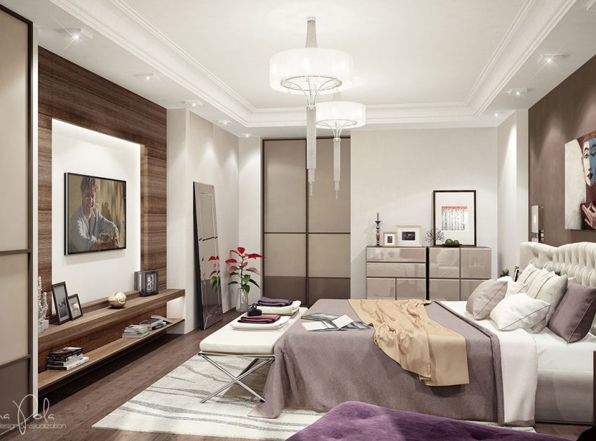 An Elegant and Luxurious Modern Apartment with Bright Details in Kiev, Ukraine by Irena Poliakova (10)