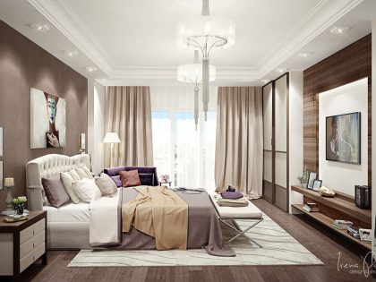 An Elegant and Luxurious Modern Apartment with Bright Details in Kiev, Ukraine by Irena Poliakova (9)