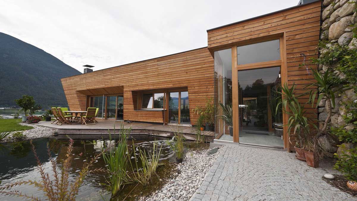 An Old Farmhouse Becomes an Elegant Modern Family Home in Vahrn, Italy by Norbert Dalsass (2)