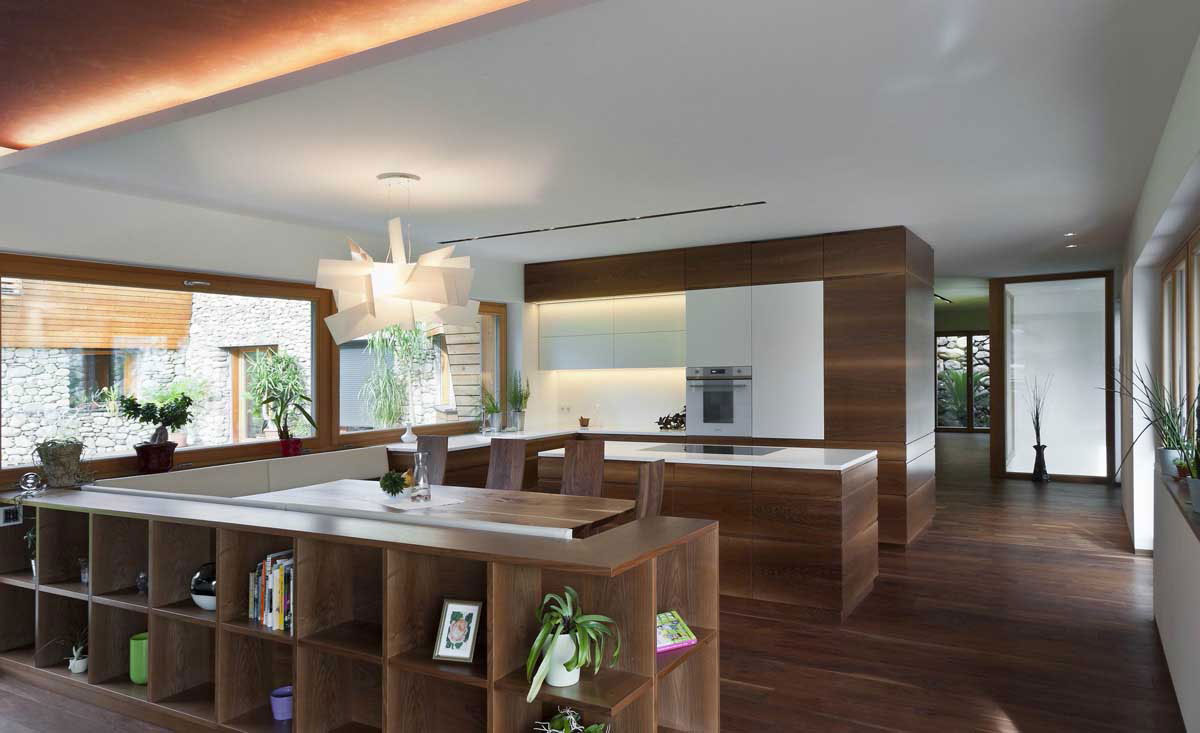 An Old Farmhouse Becomes an Elegant Modern Family Home in Vahrn, Italy by Norbert Dalsass (22)