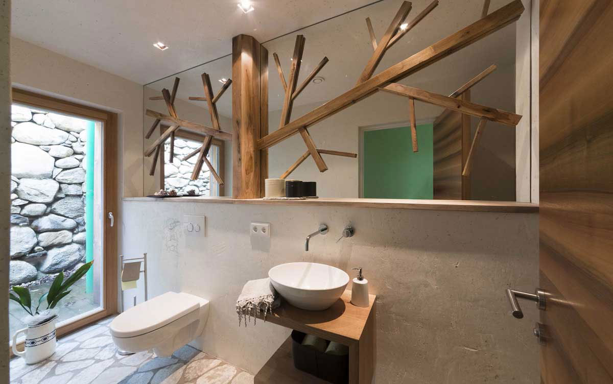 An Old Farmhouse Becomes an Elegant Modern Family Home in Vahrn, Italy by Norbert Dalsass (27)