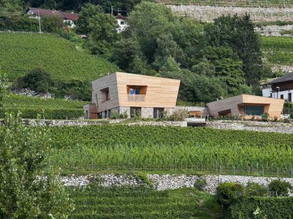 An Old Farmhouse Becomes an Elegant Modern Family Home in Vahrn, Italy by Norbert Dalsass (7)