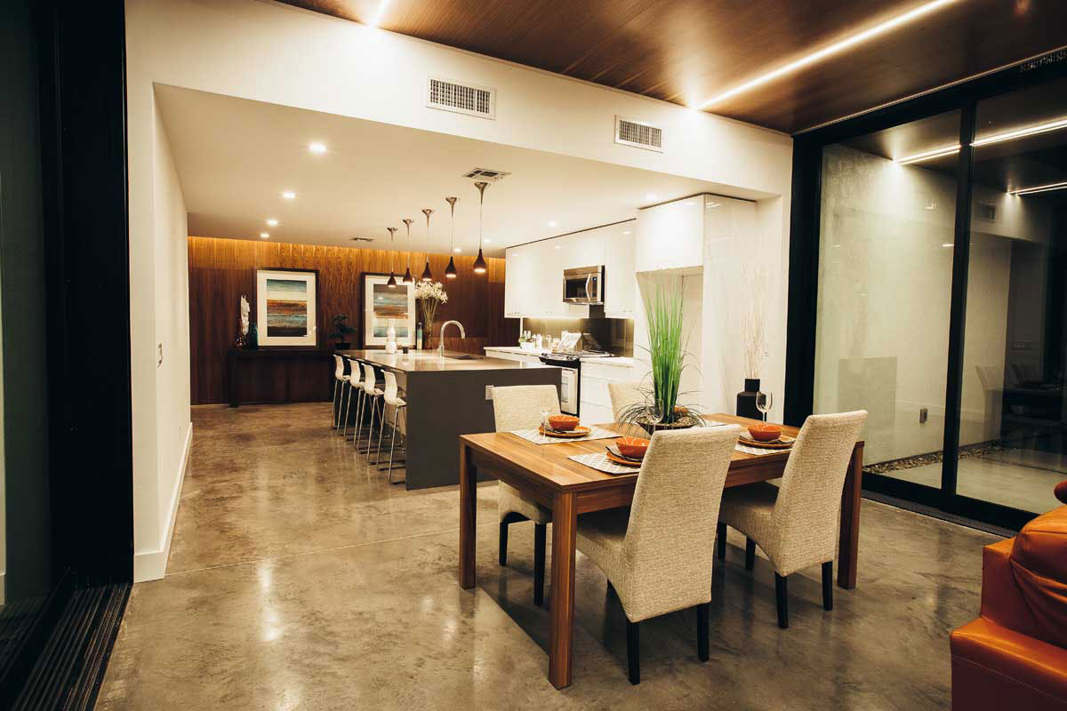An Open Plan Contemporary Home Built on a Vacant Lot in Phoenix, Arizona by The Ranch Mine (20)