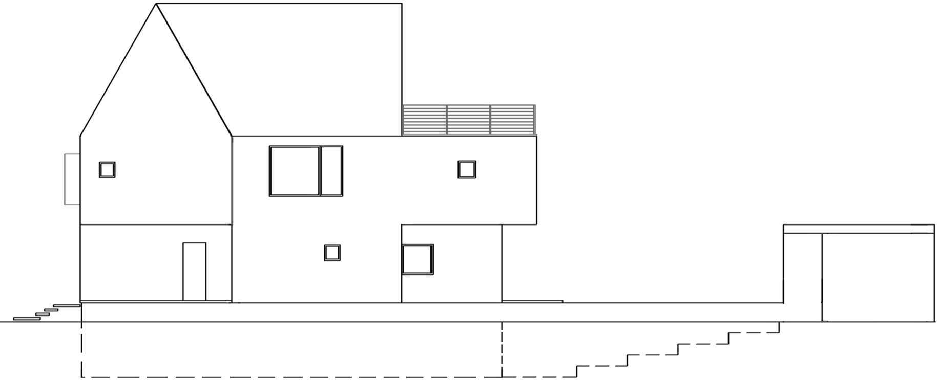 An Unconventional and Stylish Modern Home for an Extended Family in Flushing by O’Neill Rose Architects (19)