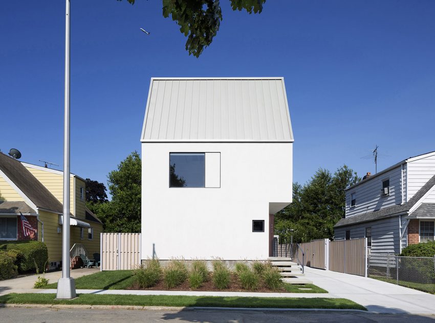 An Unconventional and Stylish Modern Home for an Extended Family in Flushing by O’Neill Rose Architects (2)