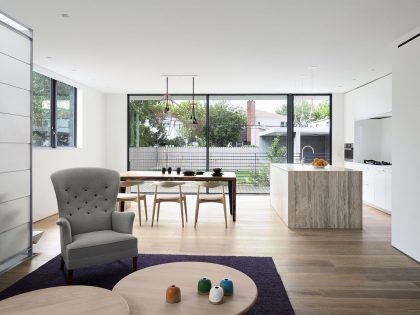 An Unconventional and Stylish Modern Home for an Extended Family in Flushing by O’Neill Rose Architects (7)