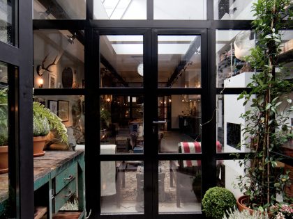 An Unused Garage Transformed into an Eclectic and Spacious Home in Amsterdam by Bricks Amsterdam (4)
