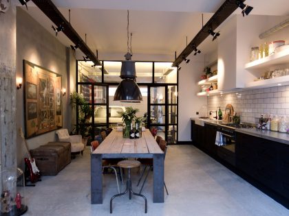 An Unused Garage Transformed into an Eclectic and Spacious Home in Amsterdam by Bricks Amsterdam (5)