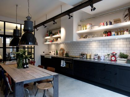 An Unused Garage Transformed into an Eclectic and Spacious Home in Amsterdam by Bricks Amsterdam (6)