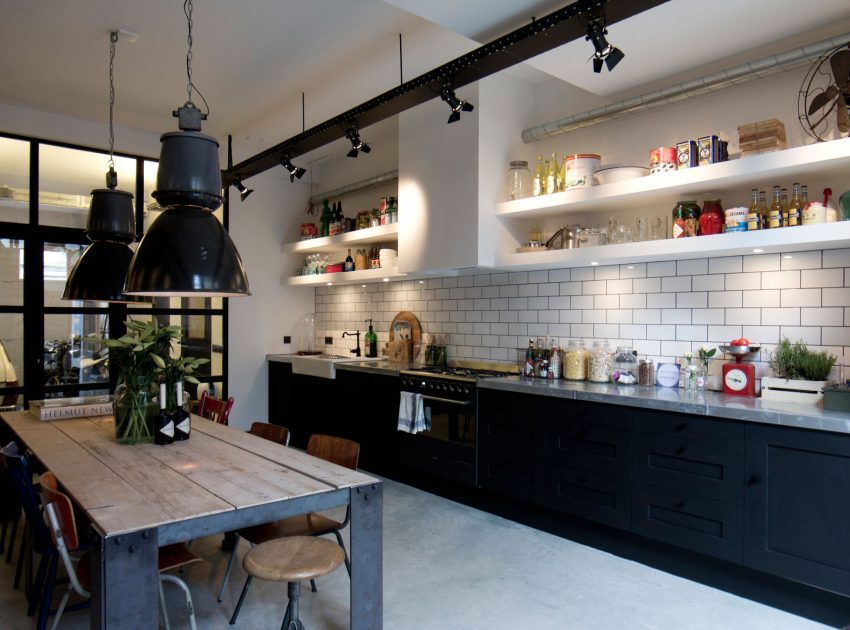 An Unused Garage Transformed into an Eclectic and Spacious Home in Amsterdam by Bricks Amsterdam (6)