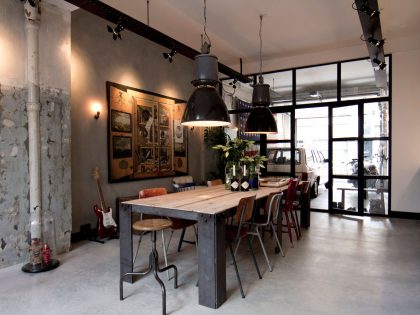 An Unused Garage Transformed into an Eclectic and Spacious Home in Amsterdam by Bricks Amsterdam (7)