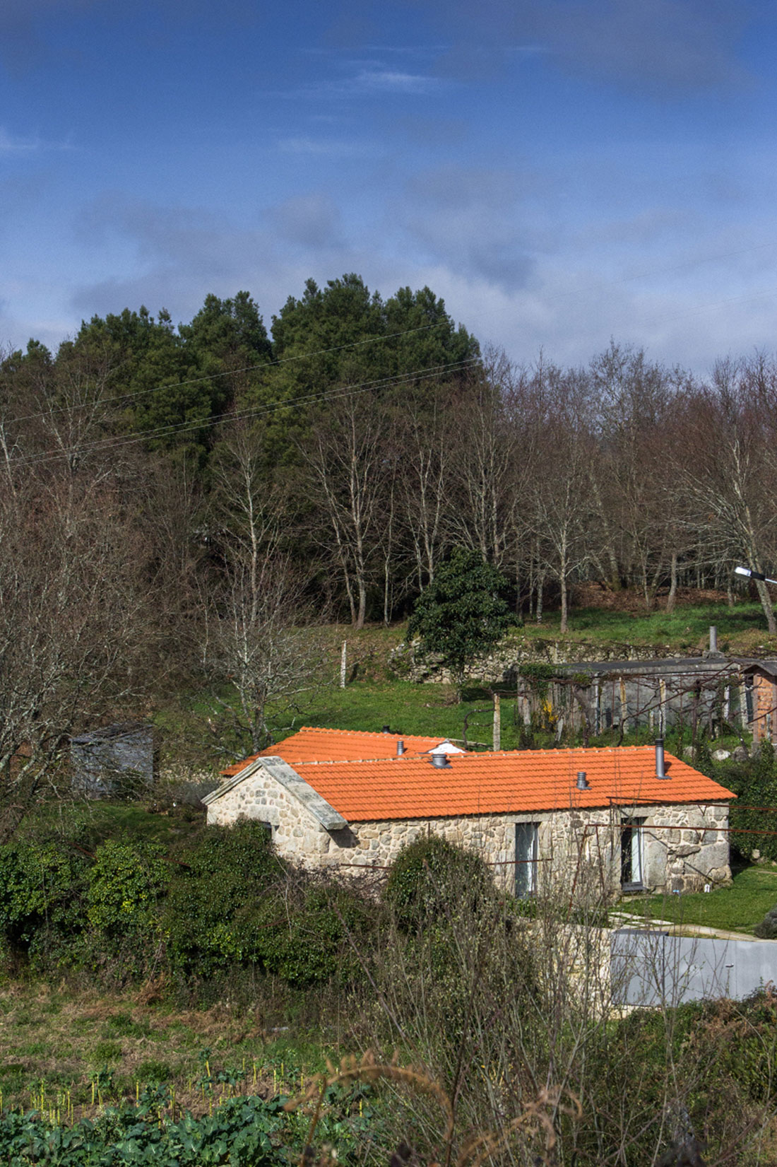 A 17th-Century Home Becomes a Surprising Contemporary House in Linhares, Portugal by Escritório de Arquitetos (1)
