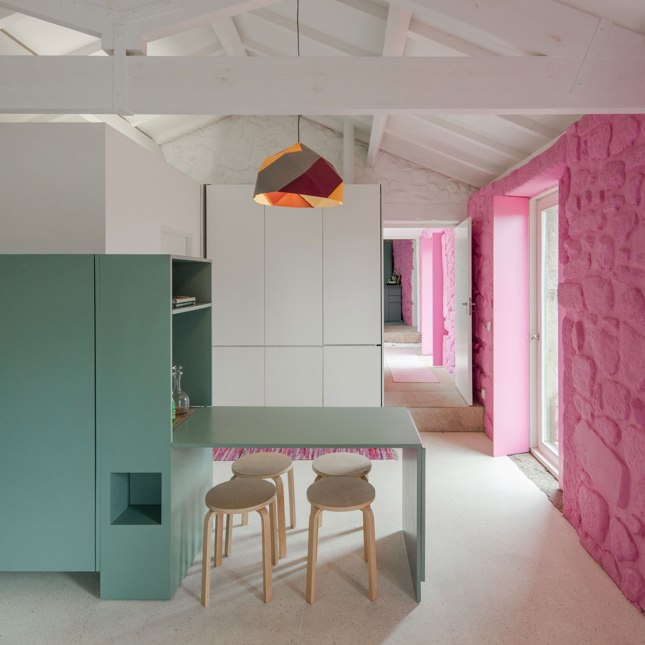 A 17th-Century Home Becomes a Surprising Contemporary House in Linhares, Portugal by Escritório de Arquitetos (20)