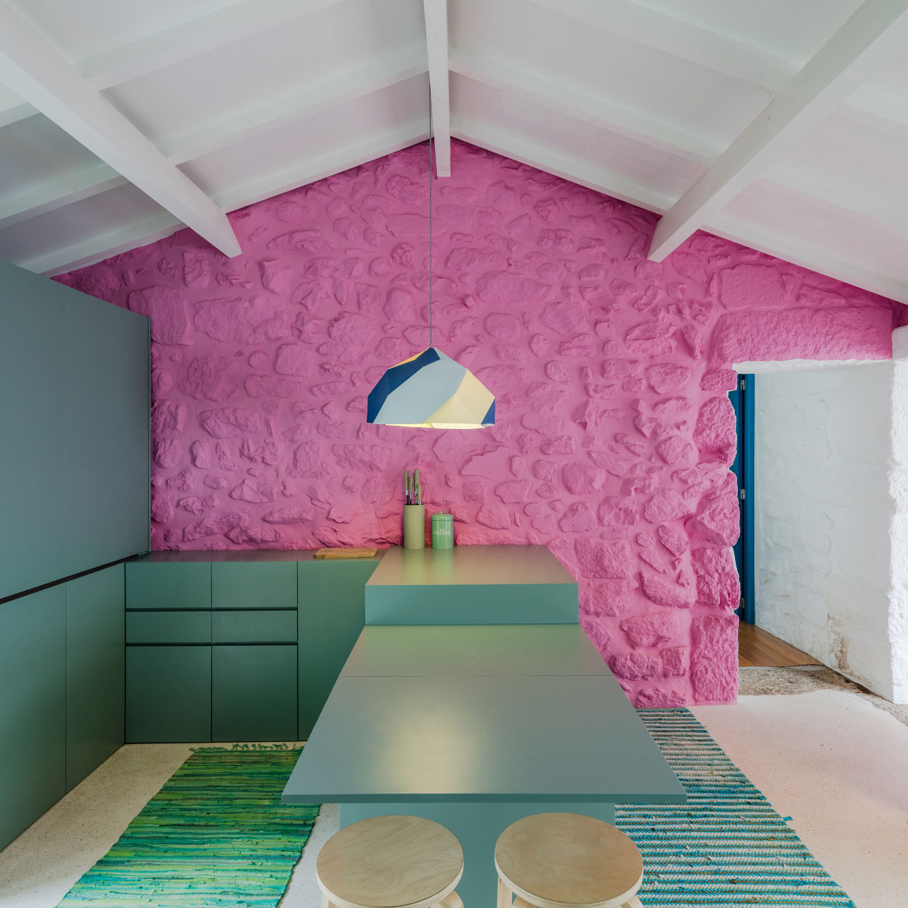 A 17th-Century Home Becomes a Surprising Contemporary House in Linhares, Portugal by Escritório de Arquitetos (22)
