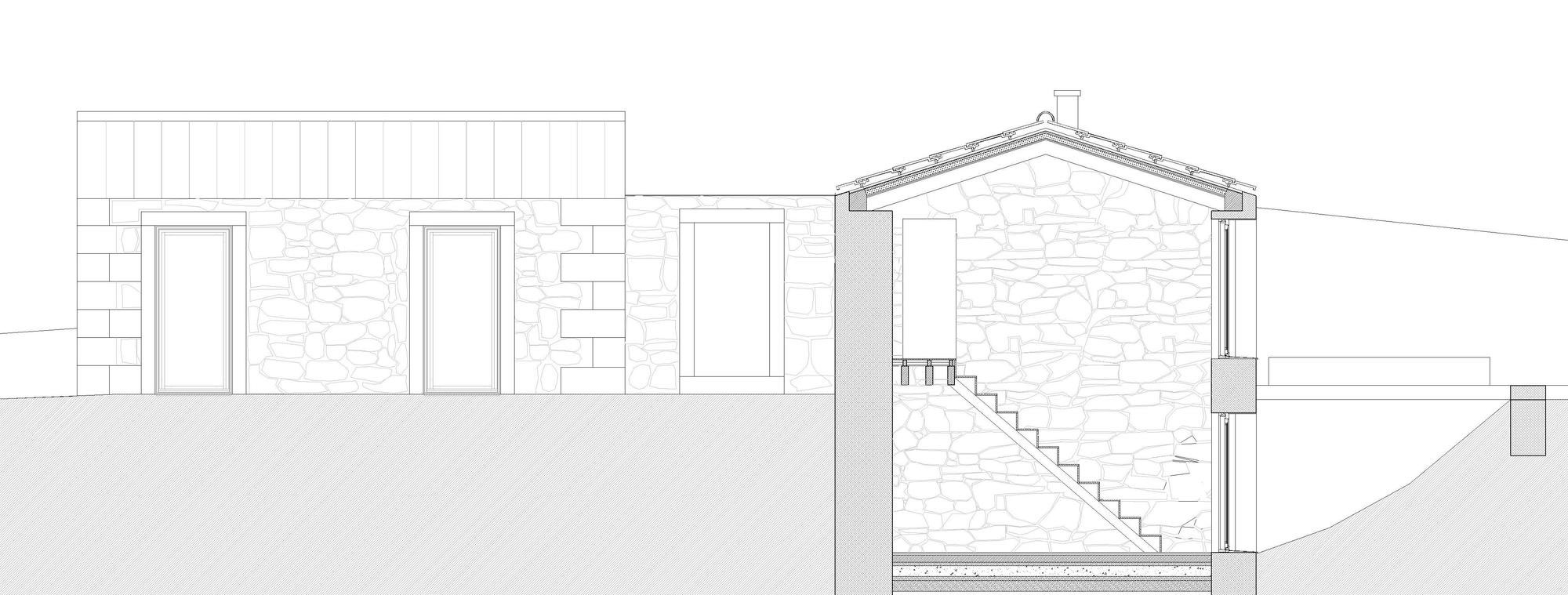 A 17th-Century Home Becomes a Surprising Contemporary House in Linhares, Portugal by Escritório de Arquitetos (32)