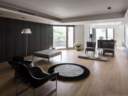 A 30-Year-Old Apartment Becomes an Elegant and Warm Home in Taipei, Taiwan by Wei Yi International Design Associates (1)
