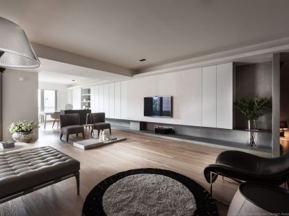 A 30-Year-Old Apartment Becomes an Elegant and Warm Home in Taipei, Taiwan by Wei Yi International Design Associates (2)