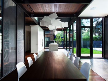 A Beautiful Mid-Century Modern Home in the Garden City of Ville Mont-Royal, Montréal by YH2 Architecture (10)