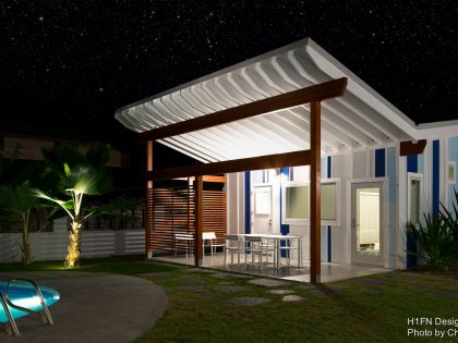 A Beautiful Modern Beach House with a Unique Twist in Kailua, Hawaii by H1+FN Design Build Collaborative (15)