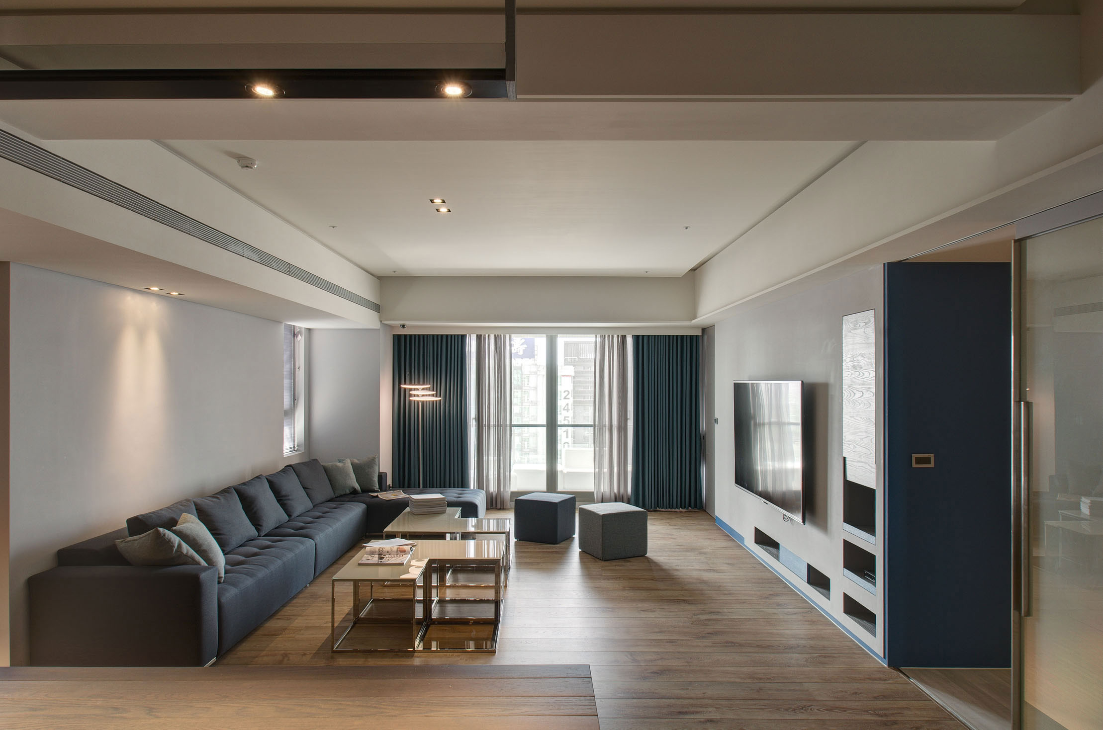 A Bright Contemporary Home for a Young Couple and Their Children in Taichung City by Taipei Base Design Center (1)