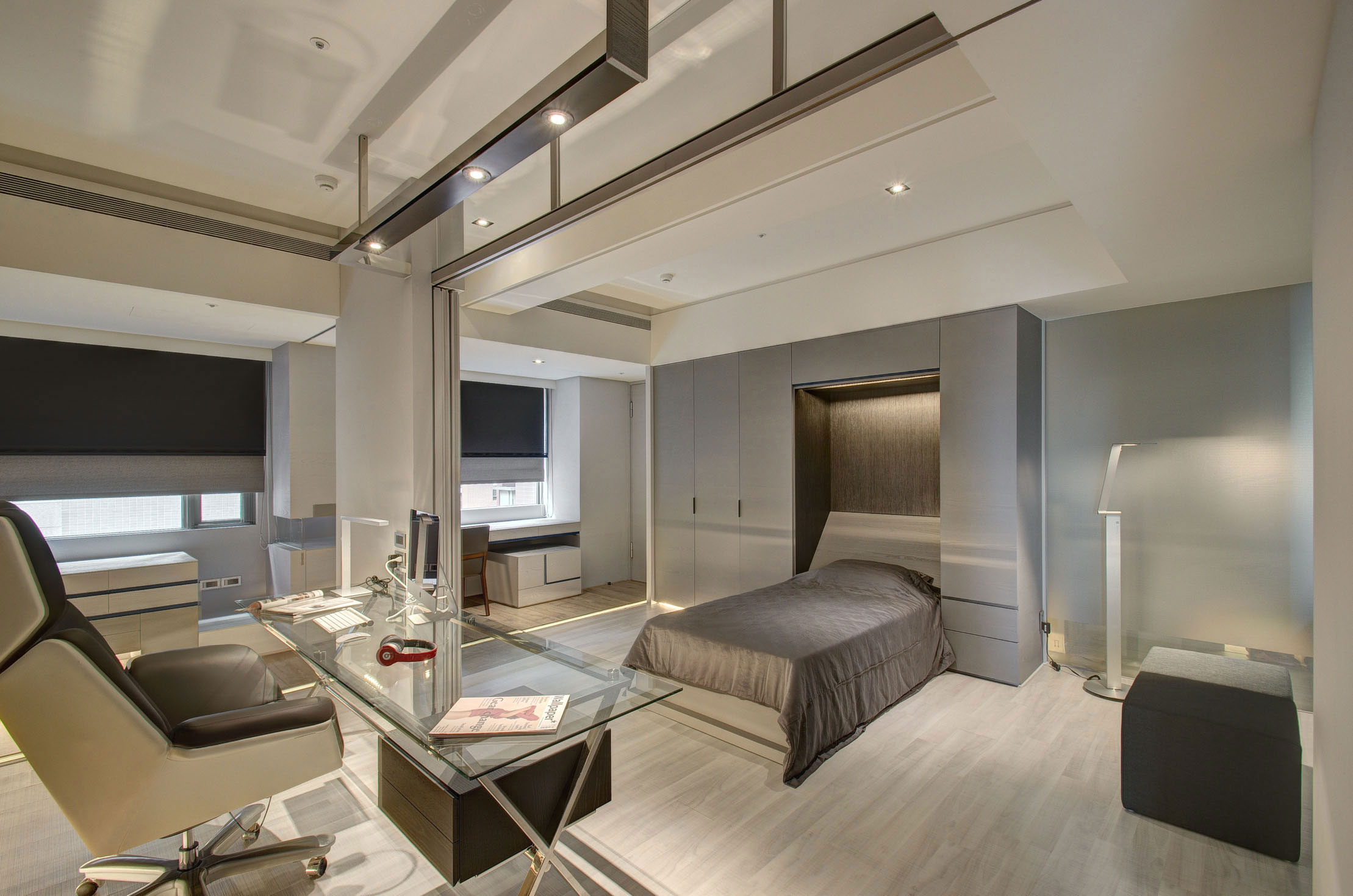 A Bright Contemporary Home for a Young Couple and Their Children in Taichung City by Taipei Base Design Center (23)