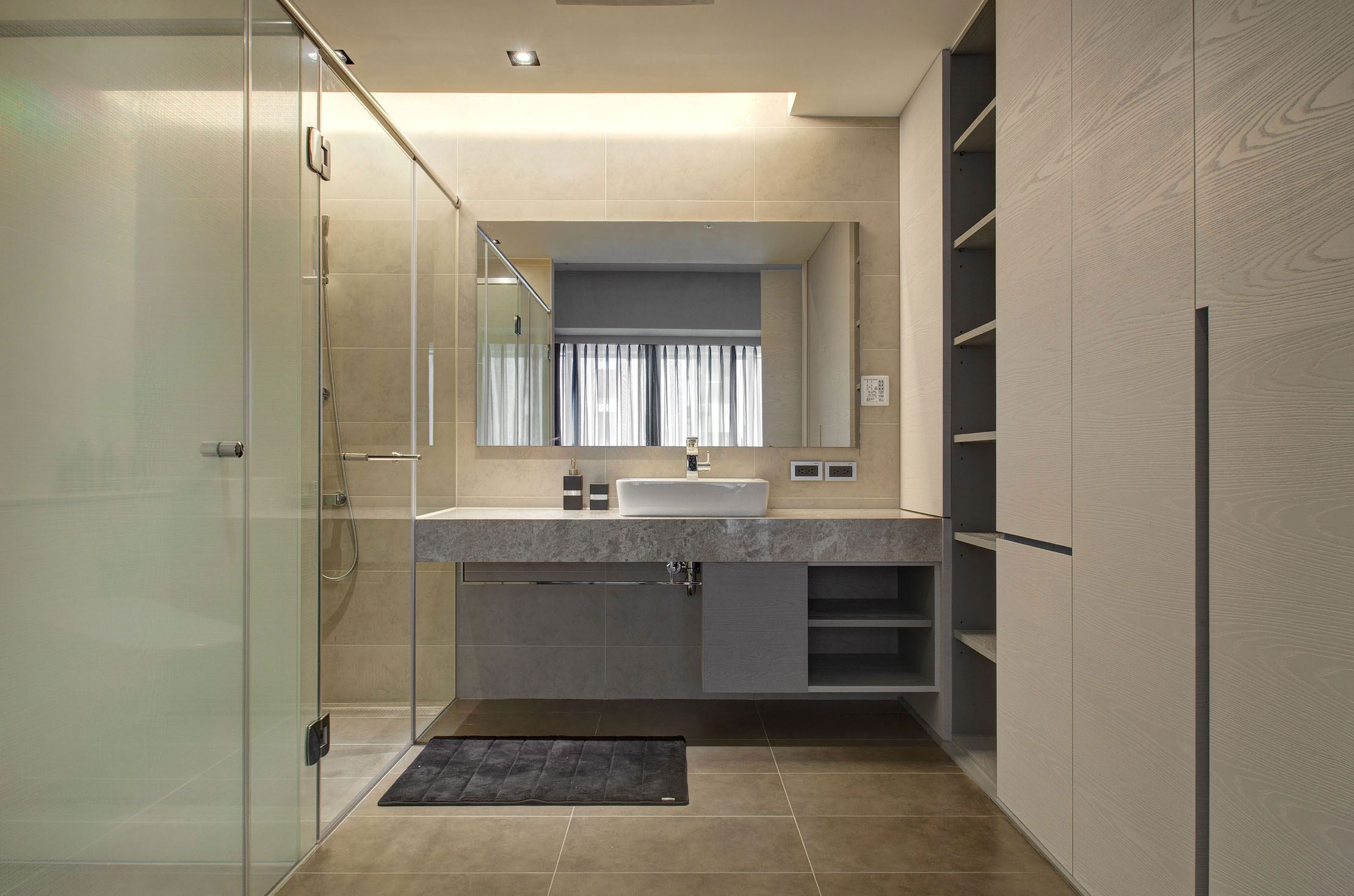 A Bright Contemporary Home for a Young Couple and Their Children in Taichung City by Taipei Base Design Center (35)