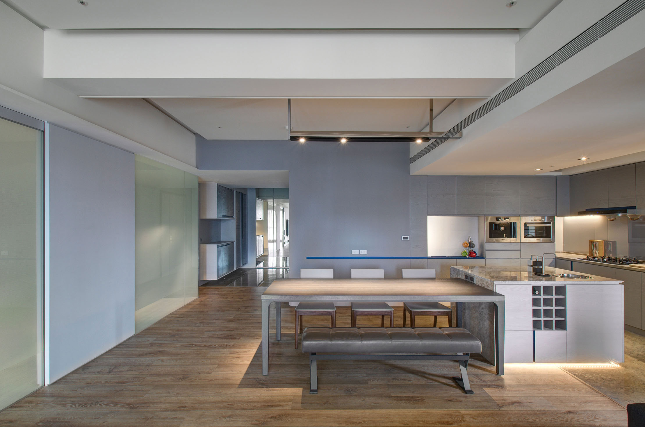 A Bright Contemporary Home for a Young Couple and Their Children in Taichung City by Taipei Base Design Center (4)