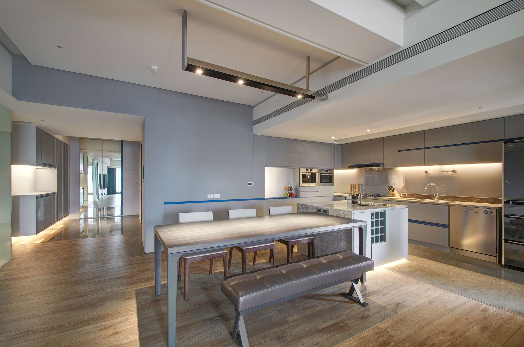 A Bright Contemporary Home for a Young Couple and Their Children in Taichung City by Taipei Base Design Center (5)