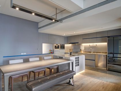 A Bright Contemporary Home for a Young Couple and Their Children in Taichung City by Taipei Base Design Center (6)