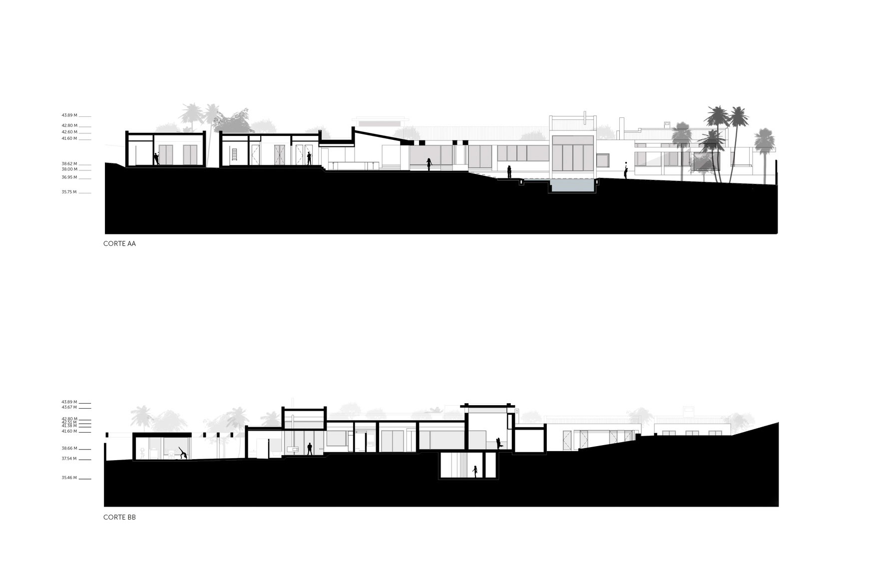 A Bright Contemporary Home with a Big Pool in Cascais, Portugal by Fragmentos de Arquitectura (12)