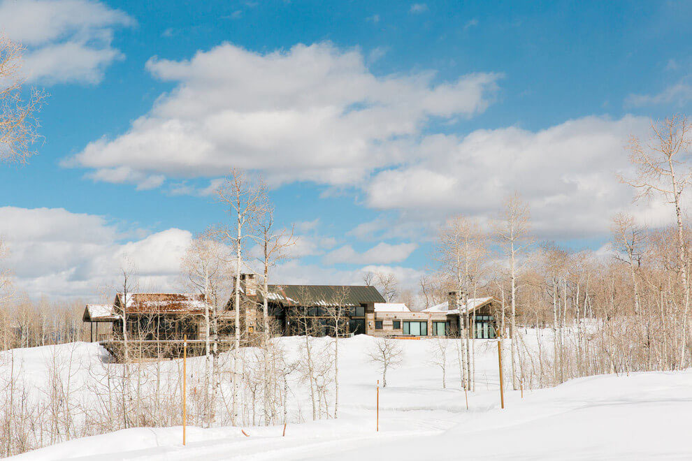 A Bright Modern Mountain Home Drenched in Rustic Décor in Park City, Utah by Studio McGee (1)