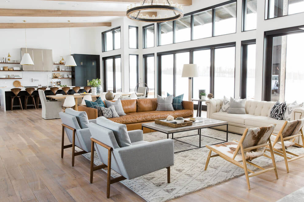 A Bright Modern Mountain Home Drenched in Rustic Décor in Park City, Utah by Studio McGee (2)