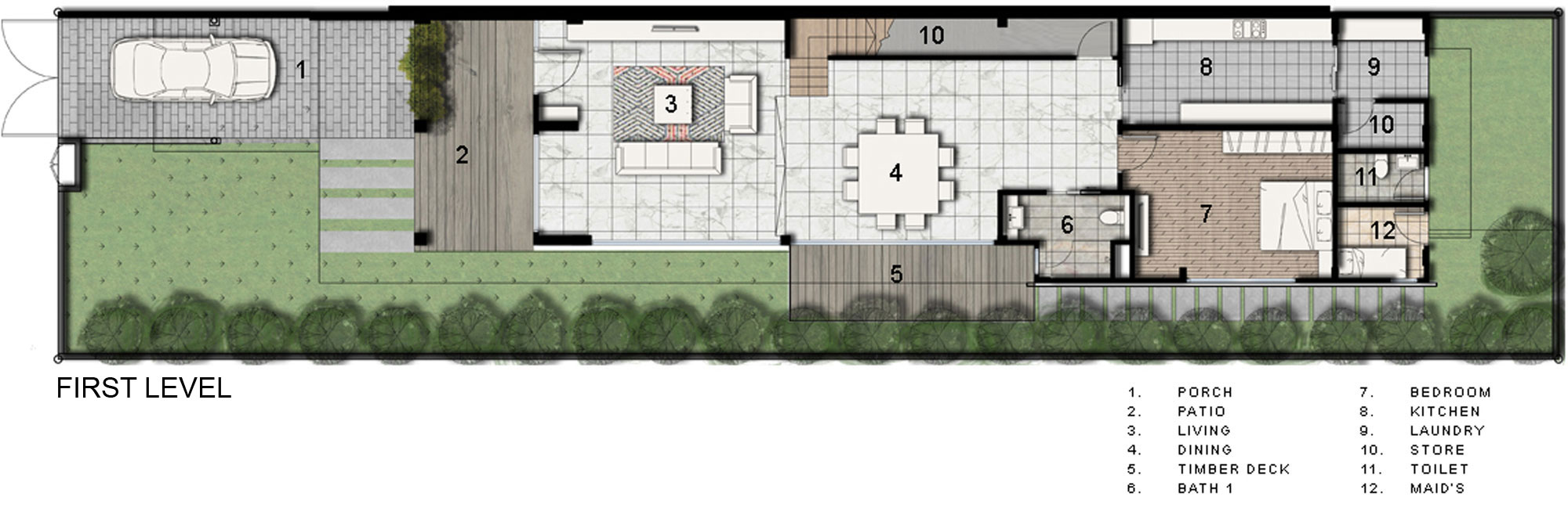 A Bright and Airy Contemporary Home with Elegant Interiors in Singapore by ADX Architects (12)