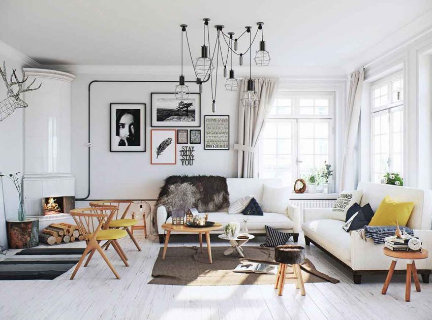 A Bright and Beautiful Scandinavian Apartment Drenched in Natural Light in Norway by IMAGE BOX STUDIOS (1)