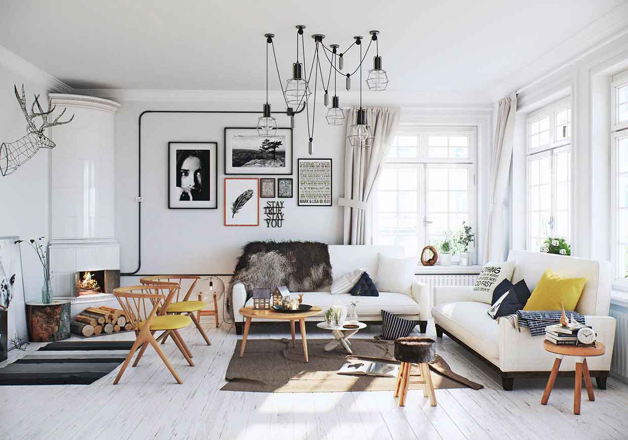 A Bright and Beautiful Scandinavian Apartment Drenched in Natural Light in Norway by IMAGE BOX STUDIOS (1)