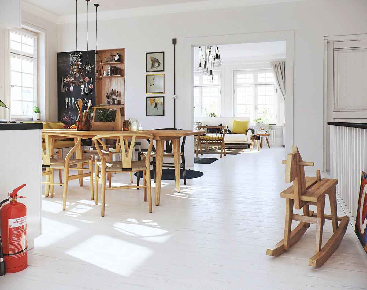 A Bright and Beautiful Scandinavian Apartment Drenched in Natural Light in Norway by IMAGE BOX STUDIOS (14)