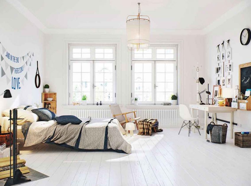 A Bright and Beautiful Scandinavian Apartment Drenched in Natural Light in Norway by IMAGE BOX STUDIOS (17)