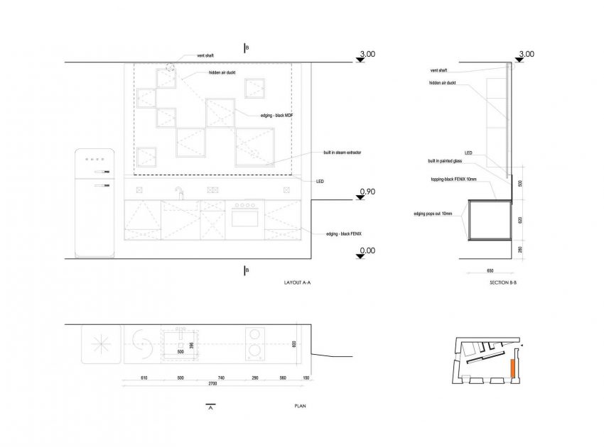 A Bright and Stylish Monochromatic Apartment in Vilnius, Lithuania by YCL Studio (25)