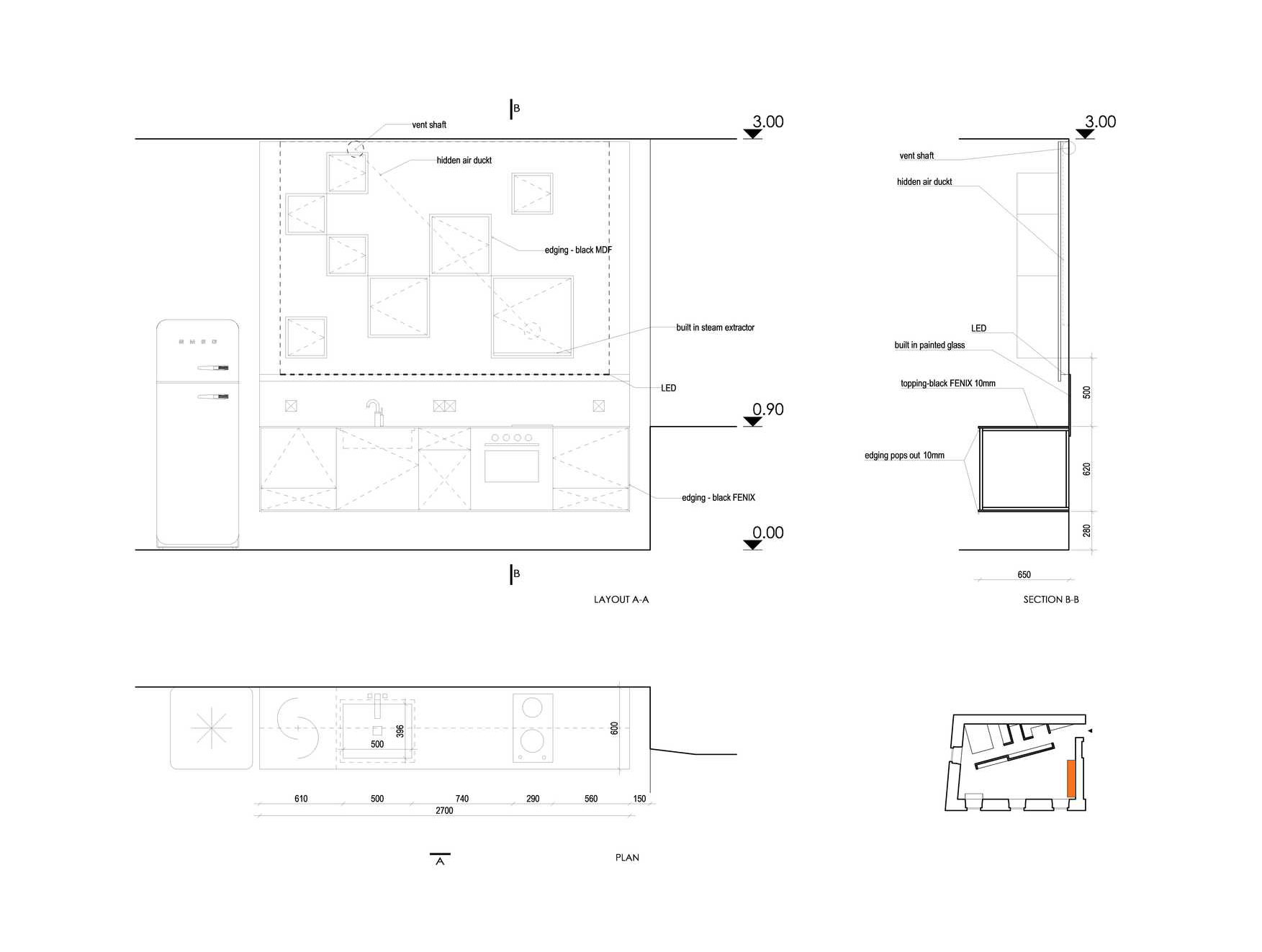 A Bright and Stylish Monochromatic Apartment in Vilnius, Lithuania by YCL Studio (25)