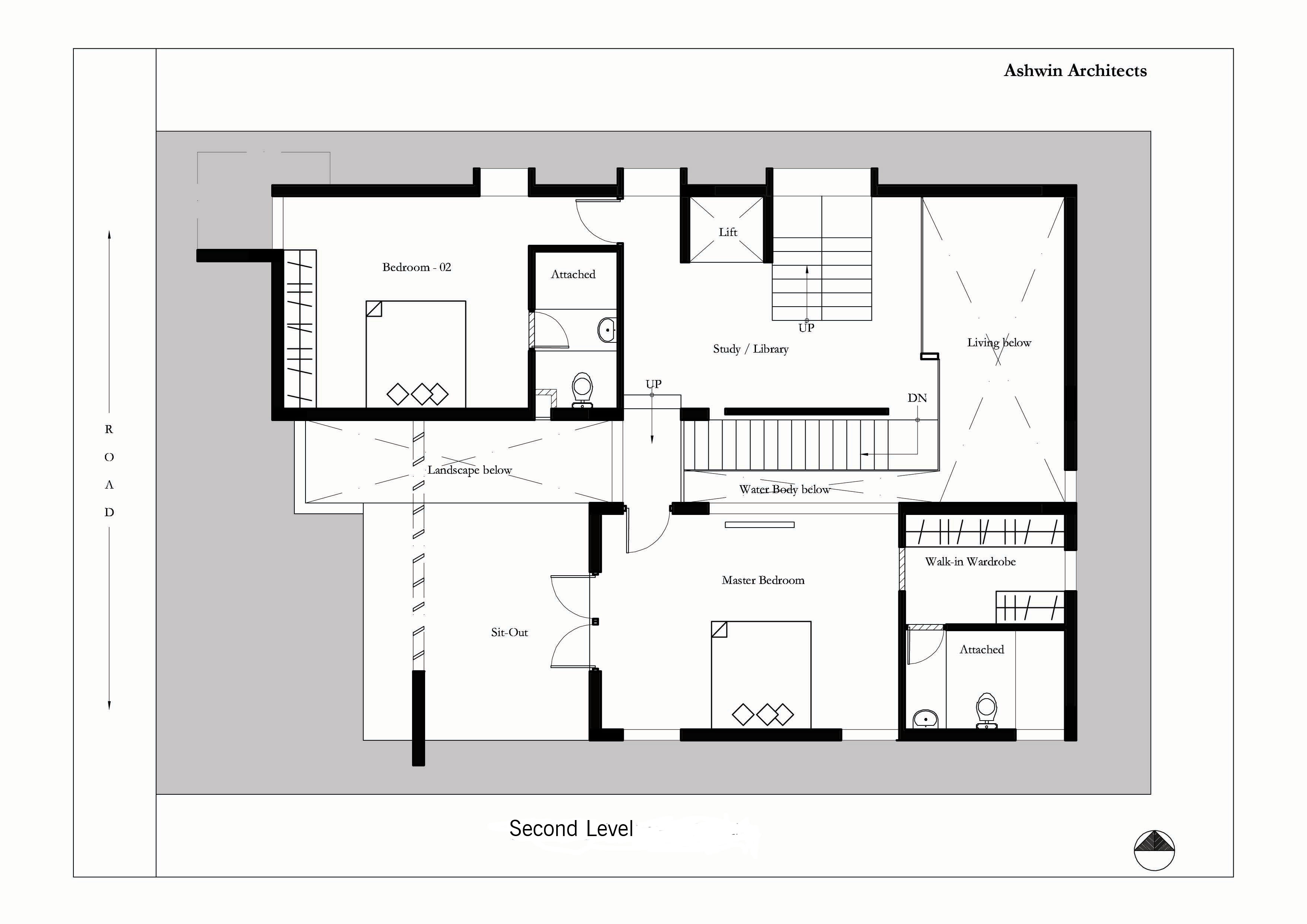 A Bright and Warm Modern Home with Lots of Yellow and White in Nagarbhavi, India by Ashwin Architects (17)