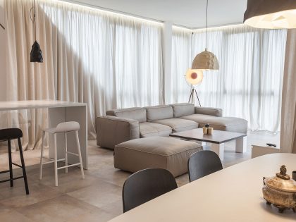 A Contemporary Apartment Filled with Natural and Pale Color Palette in Sofia, Bulgaria by VOOOD (1)