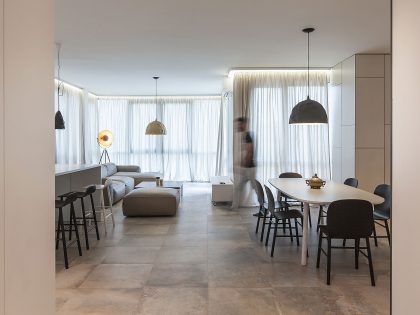 A Contemporary Apartment Filled with Natural and Pale Color Palette in Sofia, Bulgaria by VOOOD (14)