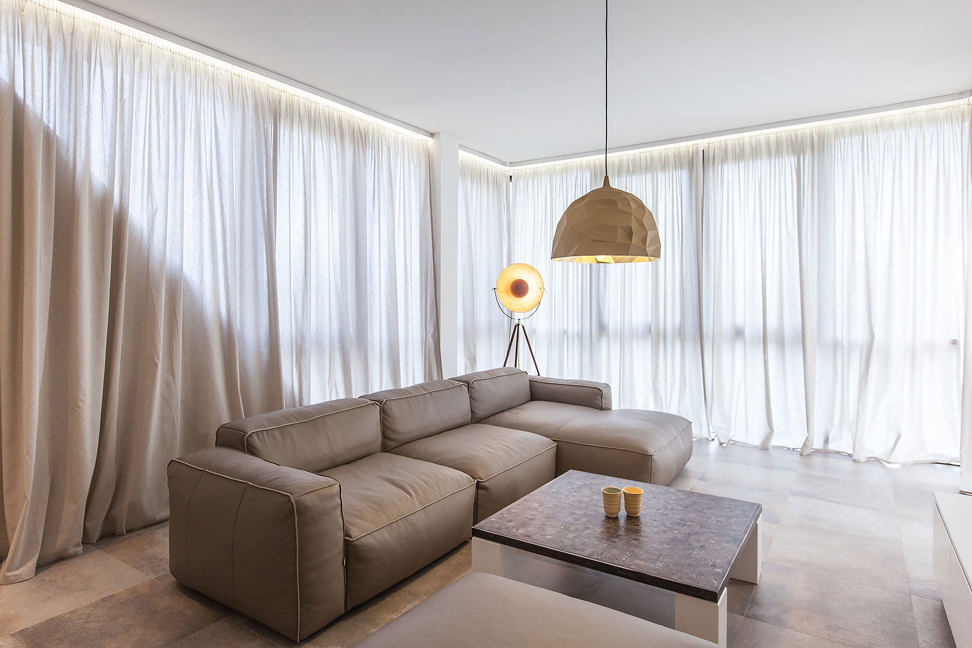 A Contemporary Apartment Filled with Natural and Pale Color Palette in Sofia, Bulgaria by VOOOD (2)